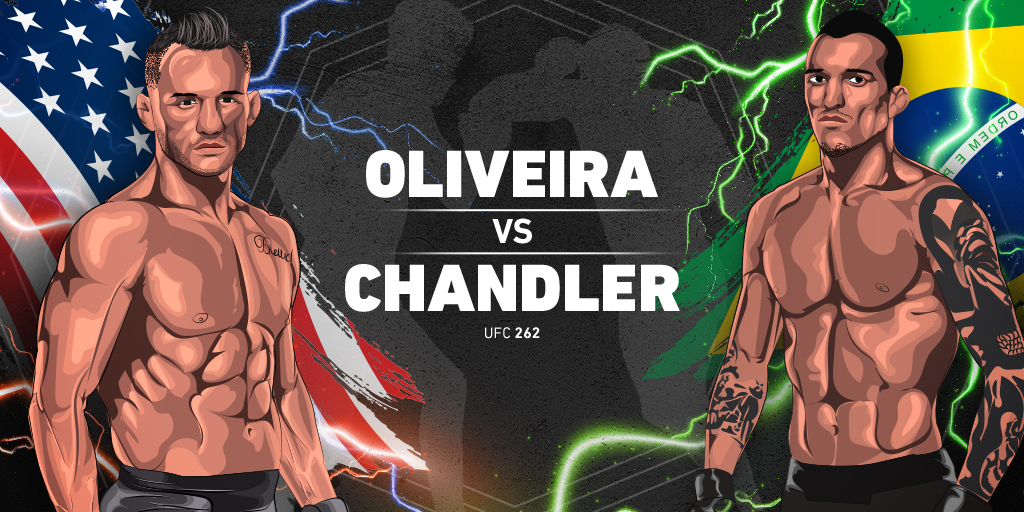 UFC 262のプレビュー：Charles Oliveira対Michael Chandler