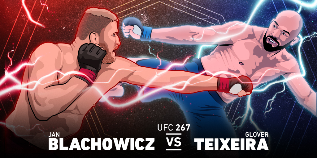 Prévia do UFC 267: Jan Blachowicz x Glover Teixeira 