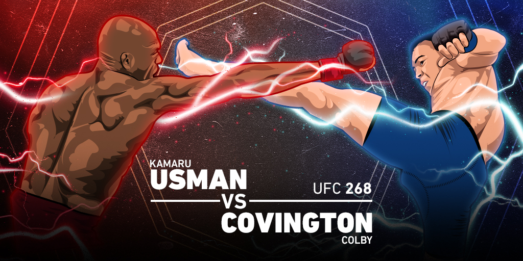 Prévia do UFC 268: 2º confronto entre Kamaru Usman e Colby Covington