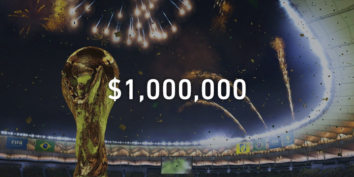 마권업자 Pinnacle, 월드컵 결승전에 대해 $1,000,000 배팅 접수
